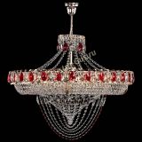 Люстра Кольцо Классика Веер №8 красная в Ижевске