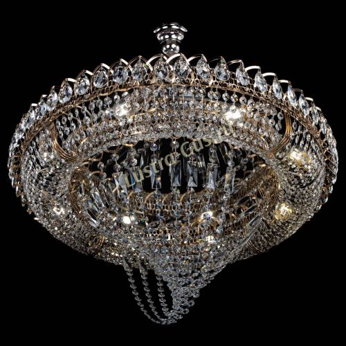 Люстра Кольцо Классика Веер №8 в Ижевске Гусь Хрустальный