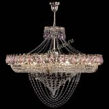 Люстра Кольцо Классика Веер №8 розовая в Ижевске