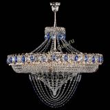 Люстра Кольцо Классика Веер №8 синяя в Ижевске