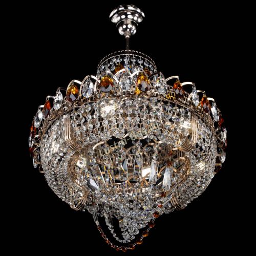 Люстра Кольцо Классика Веер чайная в Ижевске Гусь Хрустальный