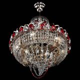 Люстра Кольцо Классика Веер красная в Ижевске