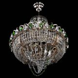 Люстра Кольцо Классика Веер зеленая в Ижевске