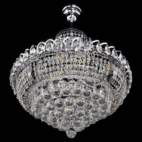 Люстра Кольцо Пирамида шар 40 подвесная в Ижевске Гусь Хрустальный