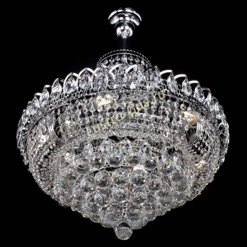 Люстра Кольцо Пирамида шар 40 подвесная в Ижевске Гусь Хрустальный