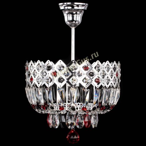 Люстра Корона №1 пластинка разноцветная в Ижевске Гусь Хрустальный