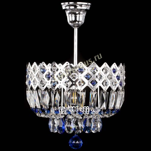 Люстра Корона №1 пластинка синяя в Ижевске Люстра Корона №1 пластинка синяя в Ижевске