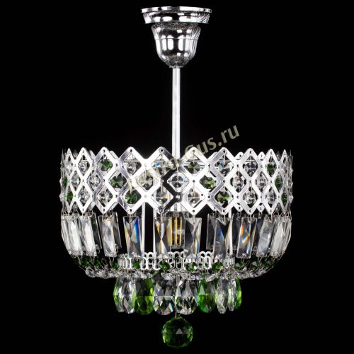 Люстра Корона №1 пластинка зеленая в Ижевске Гусь Хрустальный