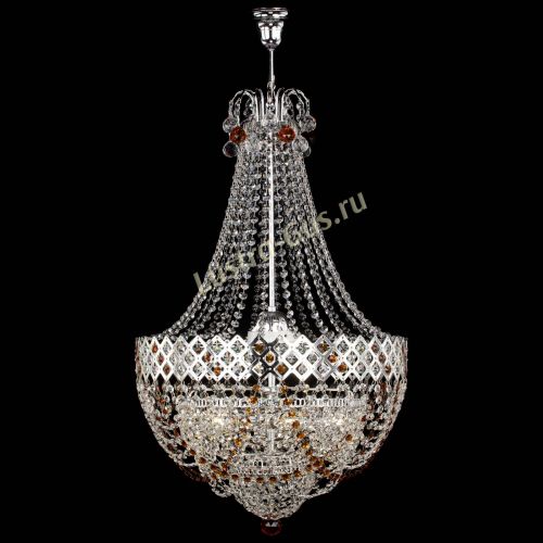 Люстра Корона №5 с подвесом Чайная в Ижевске Гусь Хрустальный