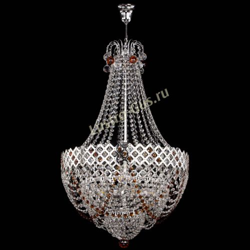 Люстра Корона №5 с подвесом Чайная в Ижевске Гусь Хрустальный