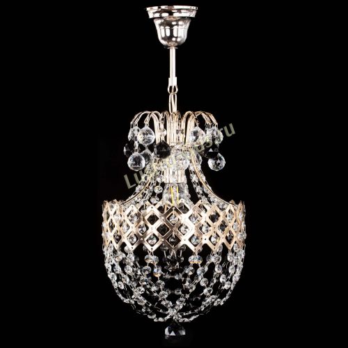 Люстра Корона №6 черная в Ижевске Гусь Хрустальный