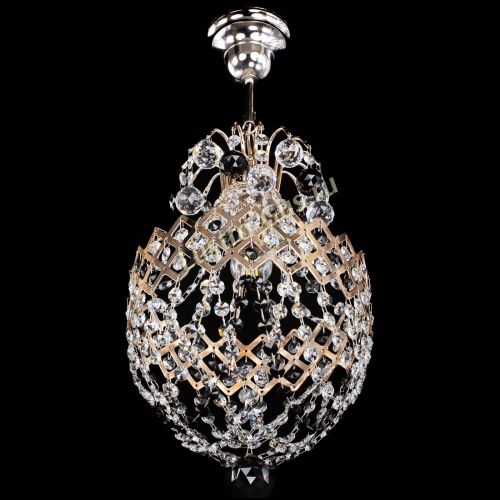 Люстра Корона №6 черная в Ижевске Гусь Хрустальный