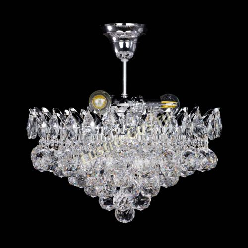 Люстра Корона Капель шар 3 лампы в Ижевске Гусь Хрустальный
