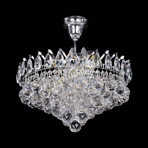 Люстра Корона Капель шар 3 лампы в Ижевске Гусь Хрустальный