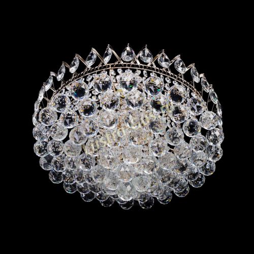 Люстра Корона Капель шар 5 ламп в Ижевске Гусь Хрустальный