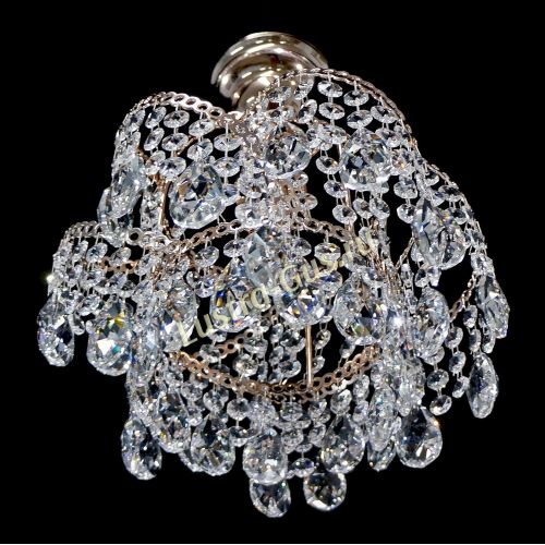 Люстра Космея №1 журавлик мини  в Ижевске Гусь Хрустальный