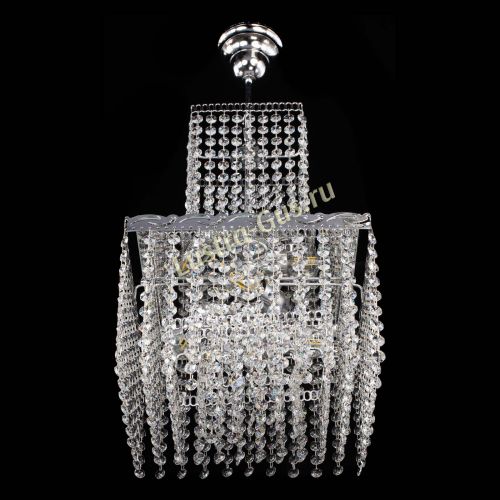 Люстра Квадрат №3 с подвесом в Ижевске Гусь Хрустальный