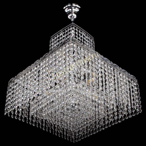 Люстра Квадрат с подвесом в Ижевске Гусь Хрустальный