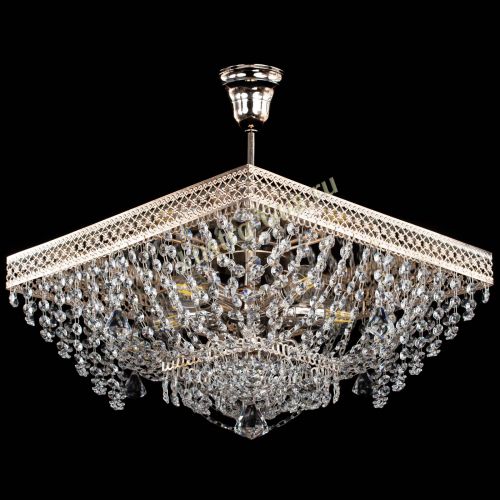 Люстра Квадрат Венеция №24 подвесная в Ижевске Гусь Хрустальный