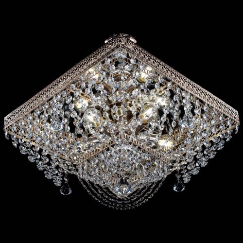 Люстра Квадрат Венеция №24 подвесная в Ижевске Гусь Хрустальный