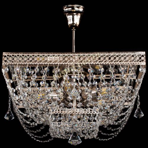 Люстра Квадрат Венеция №24 подвесная в Ижевске Гусь Хрустальный