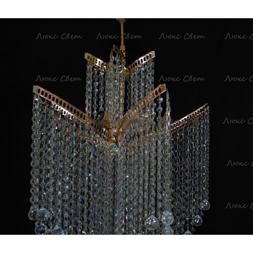 Люстра Лилия № 3 шар в Ижевске Гусь Хрустальный