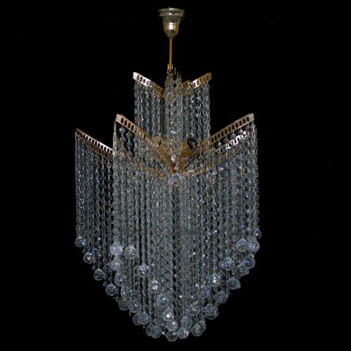 Люстра Лилия № 3 шар в Ижевске Гусь Хрустальный