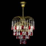 Люстра Лора №3 под бронзу красная в Ижевске Люстра Лора №3 под бронзу красная в Ижевске