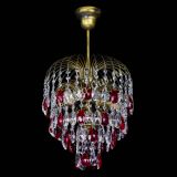 Люстра Лора №3 под бронзу красная в Ижевске Люстра Лора №3 под бронзу красная в Ижевске