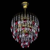 Люстра Лора №3 под бронзу красная в Ижевске Люстра Лора №3 под бронзу красная в Ижевске