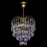 Люстра Лора №3 под бронзу розовая в Ижевске