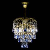 Люстра Лора №3 под бронзу синяя в Ижевске Люстра Лора №3 под бронзу синяя в Ижевске