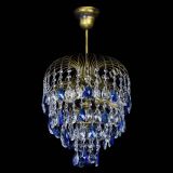 Люстра Лора №3 под бронзу синяя в Ижевске Люстра Лора №3 под бронзу синяя в Ижевске