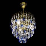 Люстра Лора №3 под бронзу синяя в Ижевске Люстра Лора №3 под бронзу синяя в Ижевске