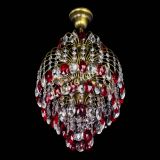 Люстра Лора №3 журавлик Красная под бронзу в Ижевске