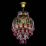 Люстра Лора №3 журавлик Красная под бронзу в Ижевске