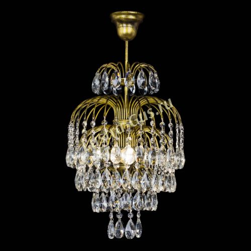 Люстра Лора №3 журавлик под бронзу в Ижевске Гусь Хрустальный