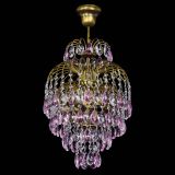 Люстра Лора №3 журавлик Розовая под бронзу в Ижевске