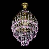 Люстра Лора №3 журавлик Розовая под бронзу в Ижевске