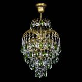 Люстра Лора №3 журавлик Зеленая под бронзу в Ижевске