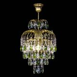 Люстра Лора №3 журавлик Зеленая под бронзу в Ижевске