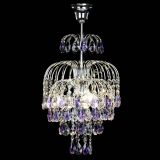 Люстра Лора №3 журавлик сиреневая в Ижевске