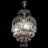 Люстра Лора №3 журавлик сиреневая в Ижевске