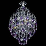 Люстра Лора №3 журавлик сиреневая в Ижевске