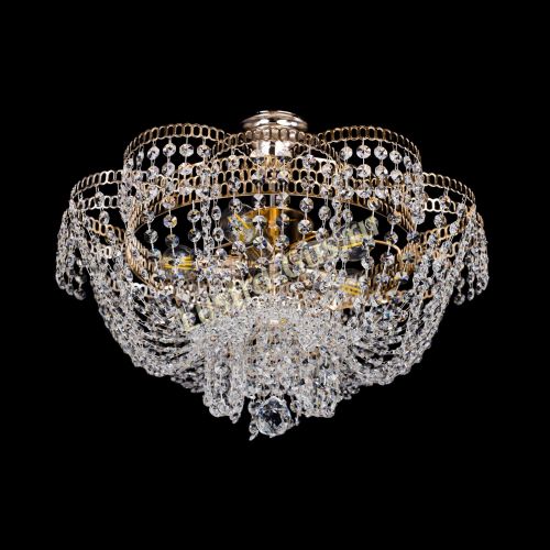 Люстра Лотос Пион с подвесом в Ижевске Гусь Хрустальный