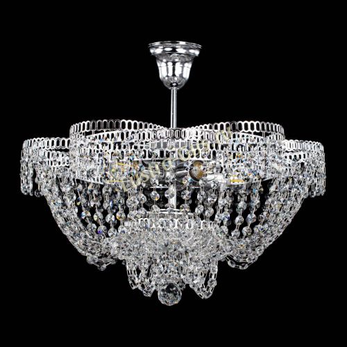 Люстра Лотос Пион с подвесом в Ижевске Гусь Хрустальный