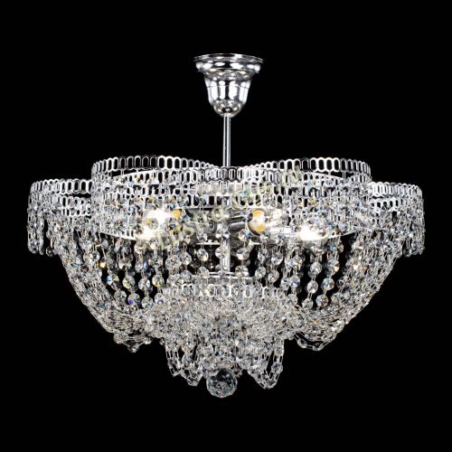 Люстра Лотос Пион с подвесом в Ижевске Гусь Хрустальный