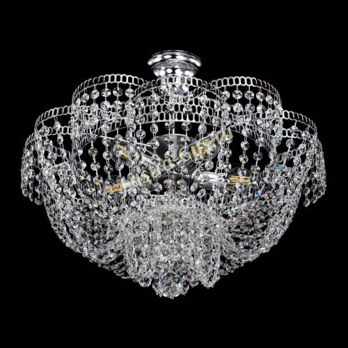 Люстра Лотос Пион с подвесом в Ижевске Гусь Хрустальный