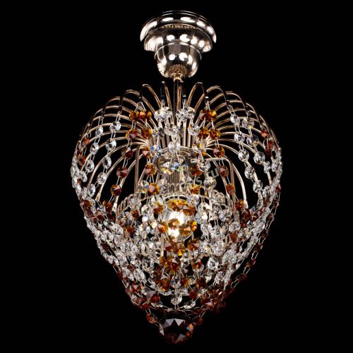 Люстра Малинка обтикон чайная в Ижевске Гусь Хрустальный