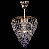 Люстра Малинка обтикон фиолетовая в Ижевске